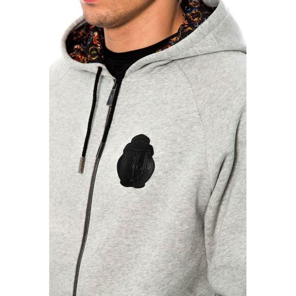 Billionaire Italian Couture Grey Tracksuit TSH1600 Men Gray Sweatsuits - Picture 4 of 6